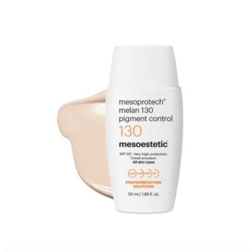 Protector solar con color despigmentantes Melan 130 Mesoprotech