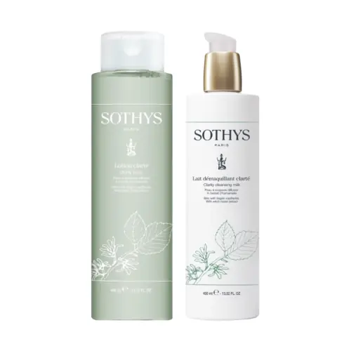 Pack Leche Desmaquillante y Loción Tónico Clarté de Sothys