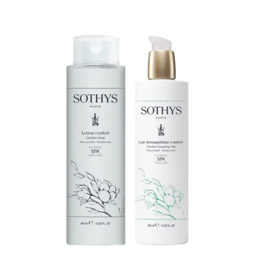 Pack Leche Desmaquillante y Loción Tónico Confort de Sothys