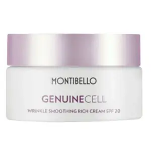 Crema SPF 20 wrinkle smoothing rich genuinecell Montibello Crema SPF 20 wrinkle smoothing rich genuinecell Montibello