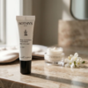 Corrector antiojeras Sothys tono Clair para mirada iluminada Tubo de corrector antiojeras Sothys tono 01 Clair en envase blanco de 10 ml con tapón negro (IA)